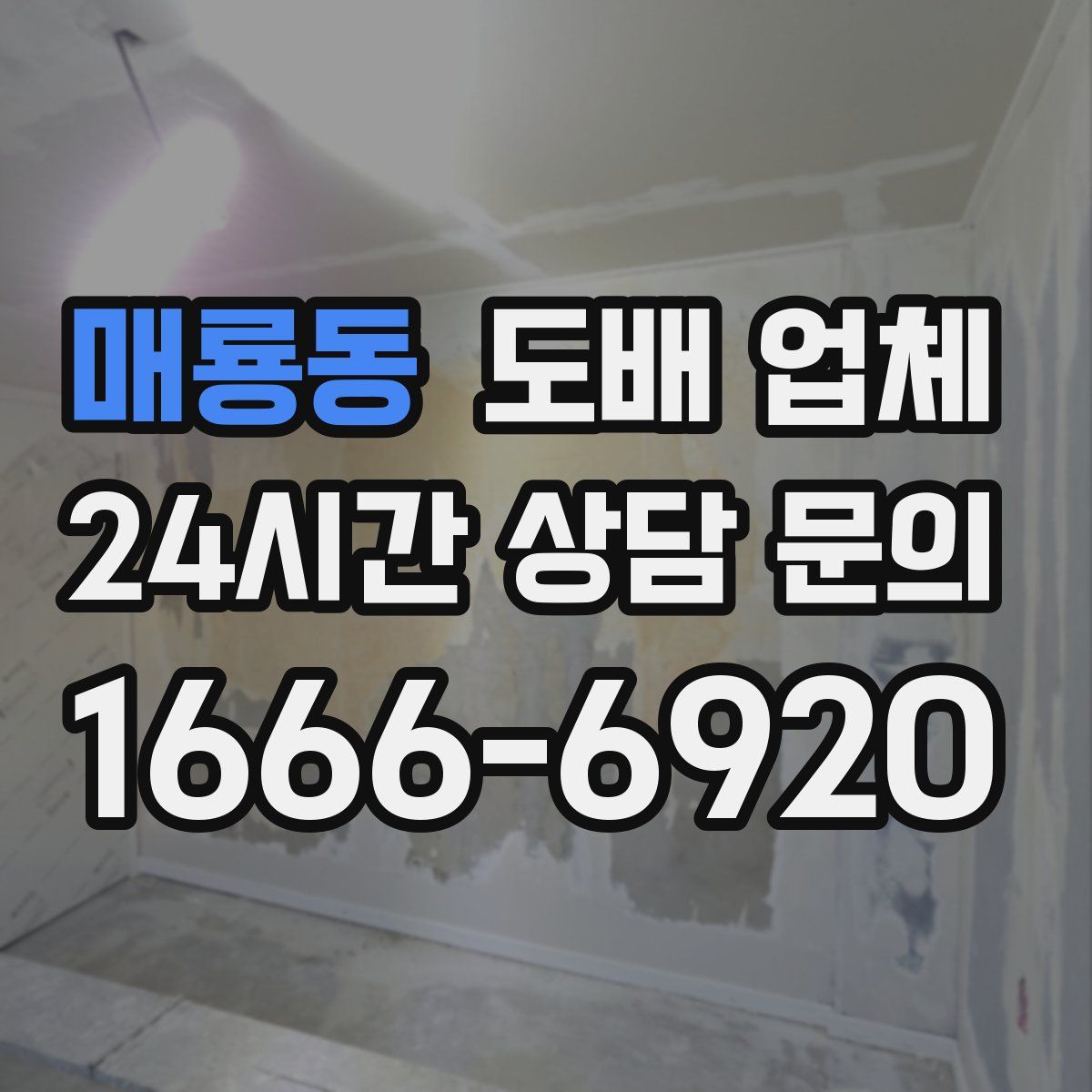 매룡동 도배 업체