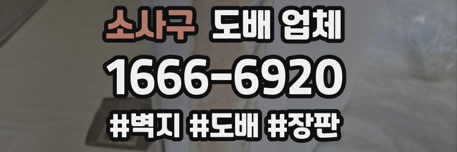 소사구 도배 업체