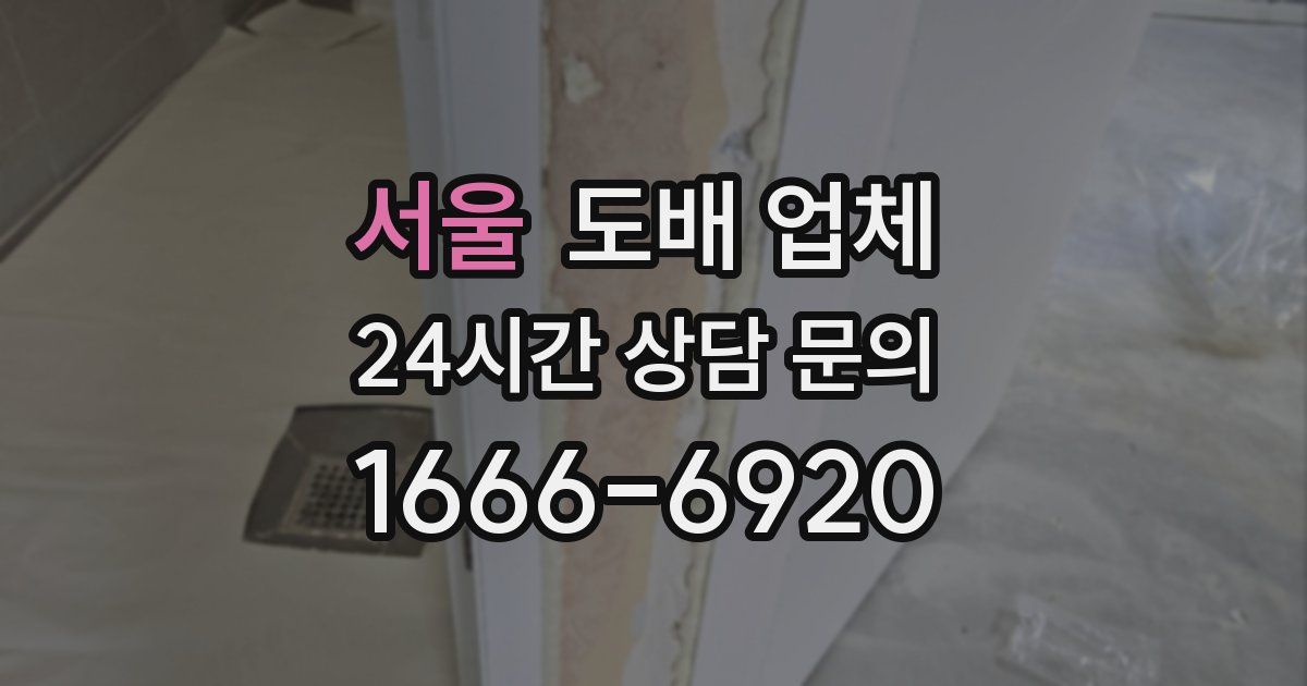 서울 도배 업체