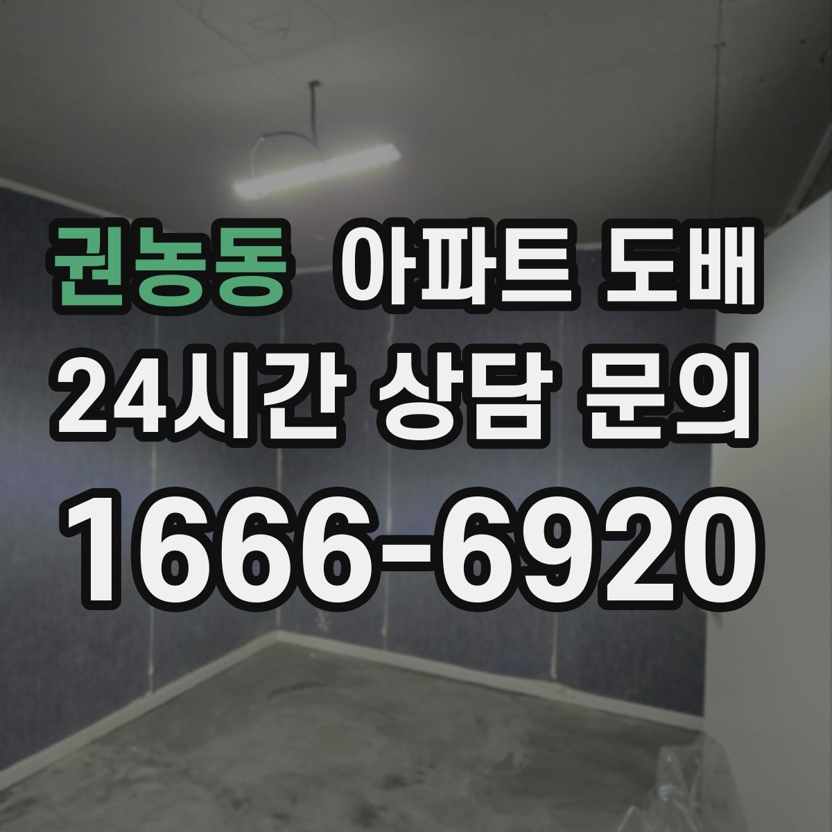 권농동 아파트 도배