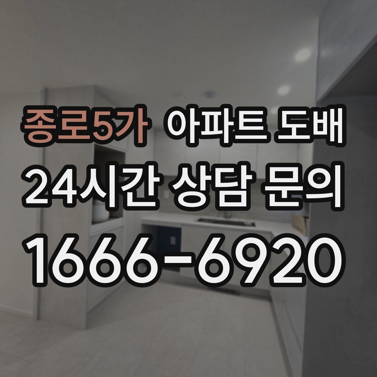 종로5가 아파트 도배