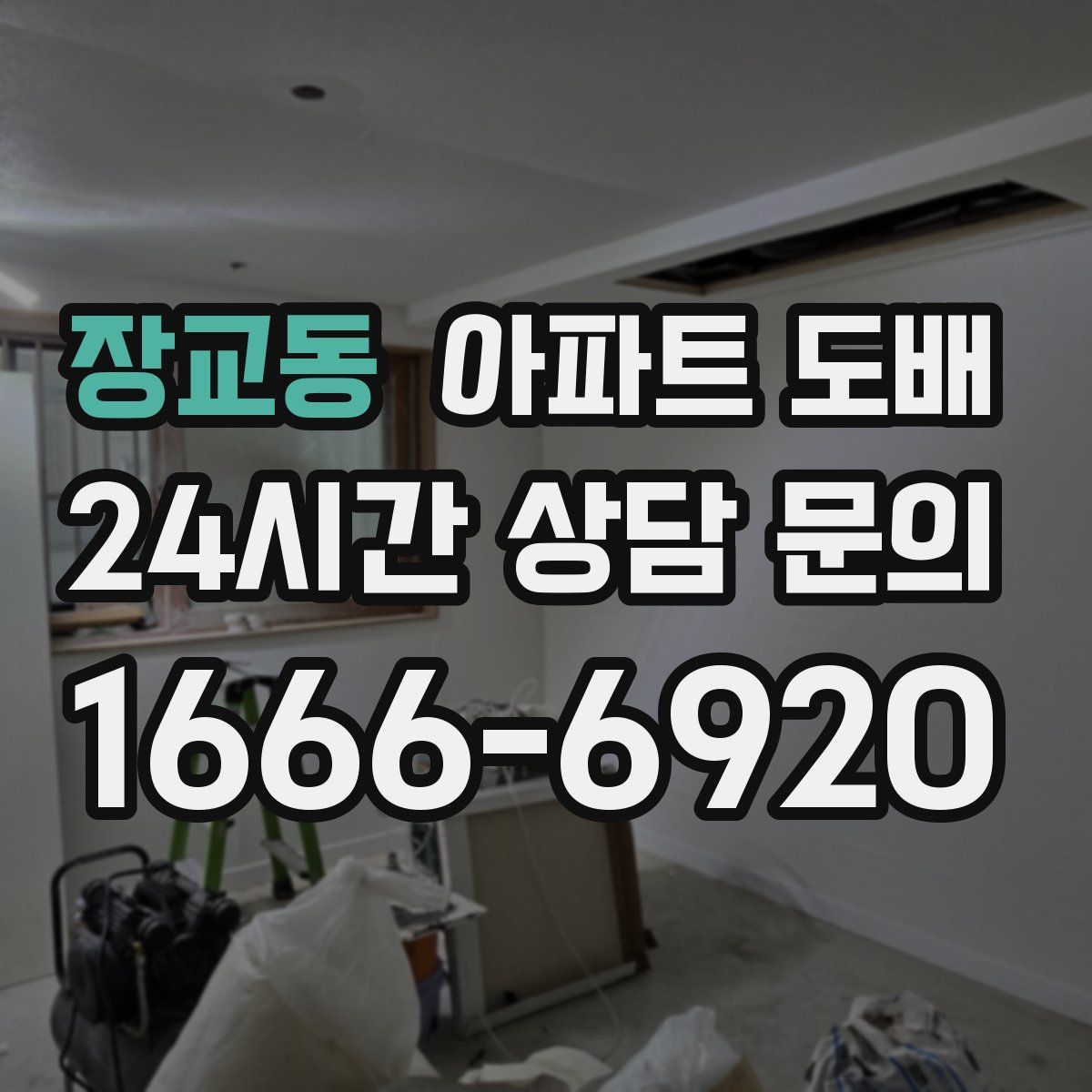 장교동 아파트 도배