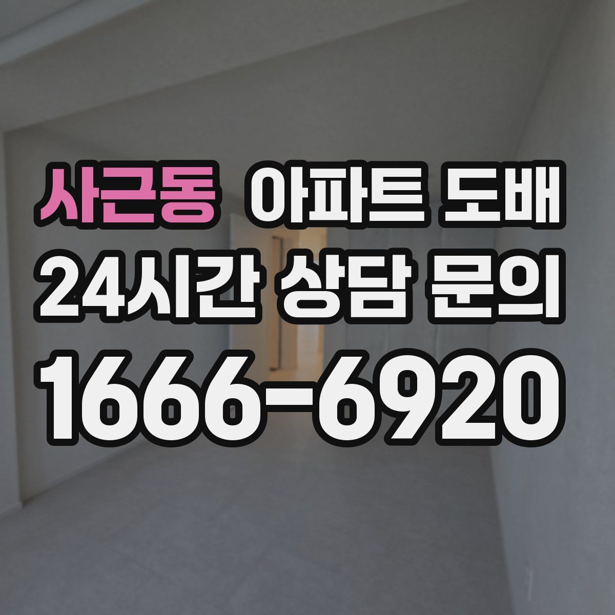 사근동 아파트 도배