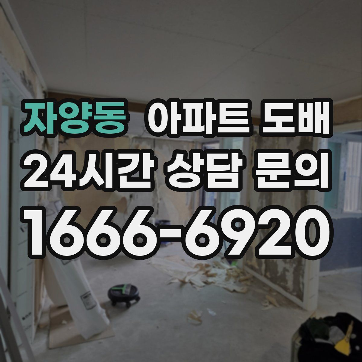 자양동 아파트 도배