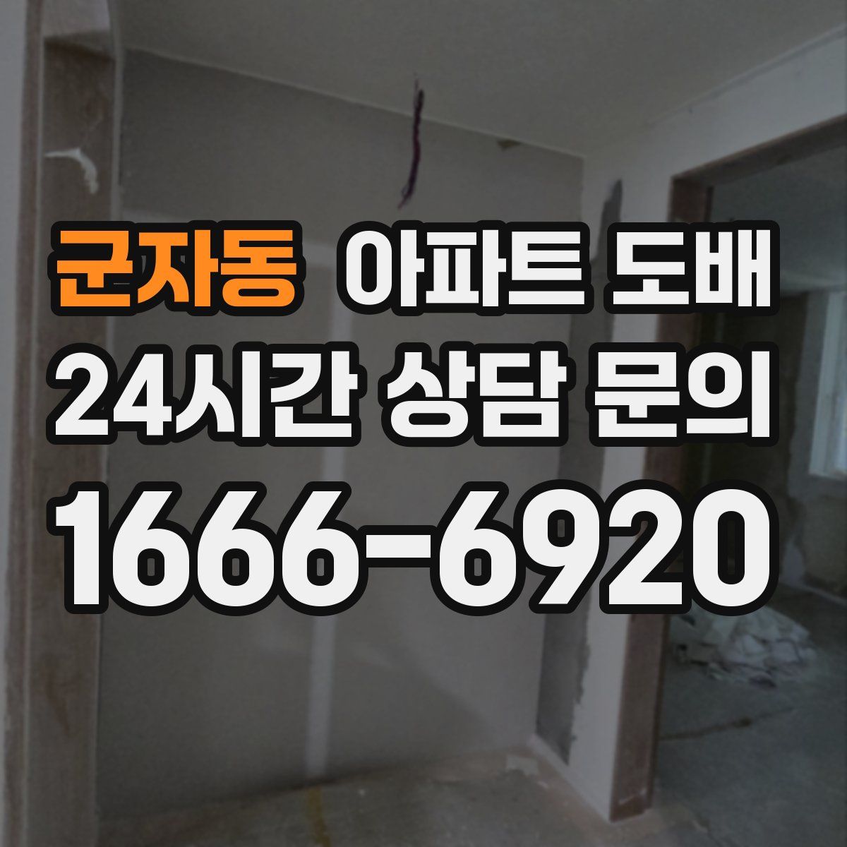 군자동 아파트 도배