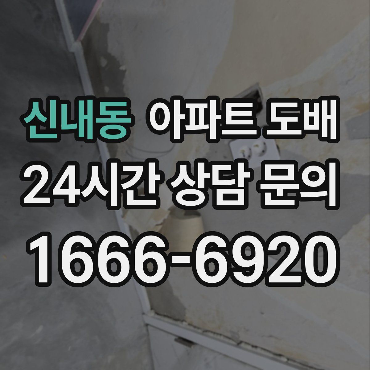 신내동 아파트 도배