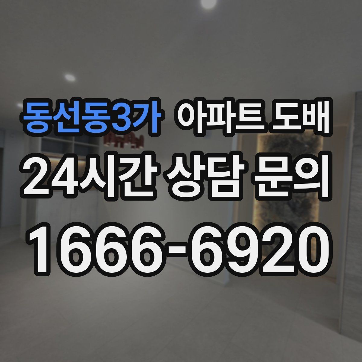 동선동3가 아파트 도배 습기 많은 공간에서 주의할 점