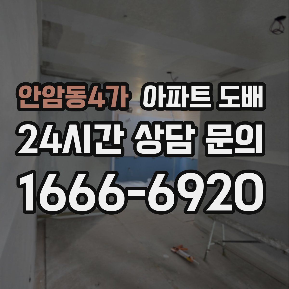 안암동4가 아파트 도배