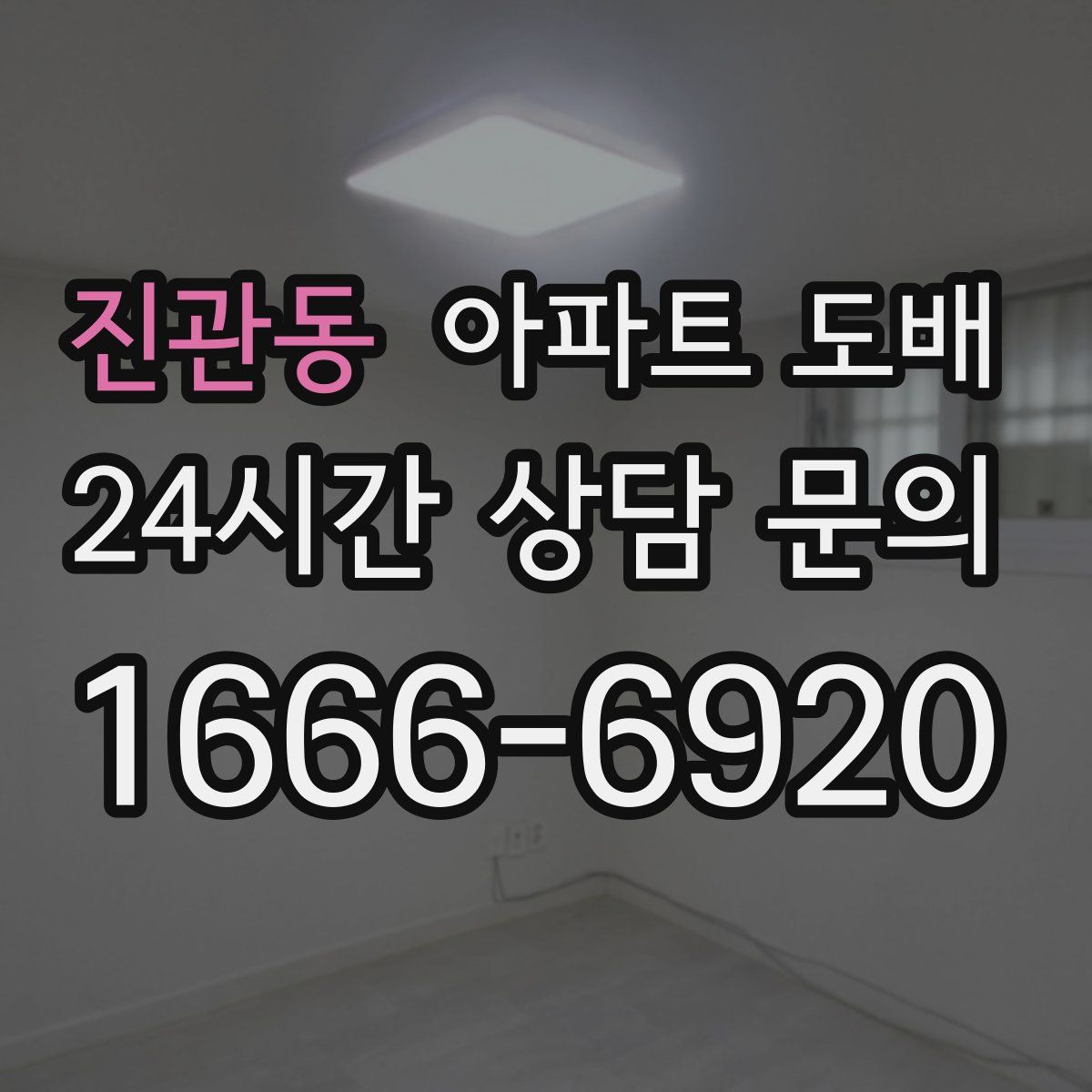 진관동 아파트 도배