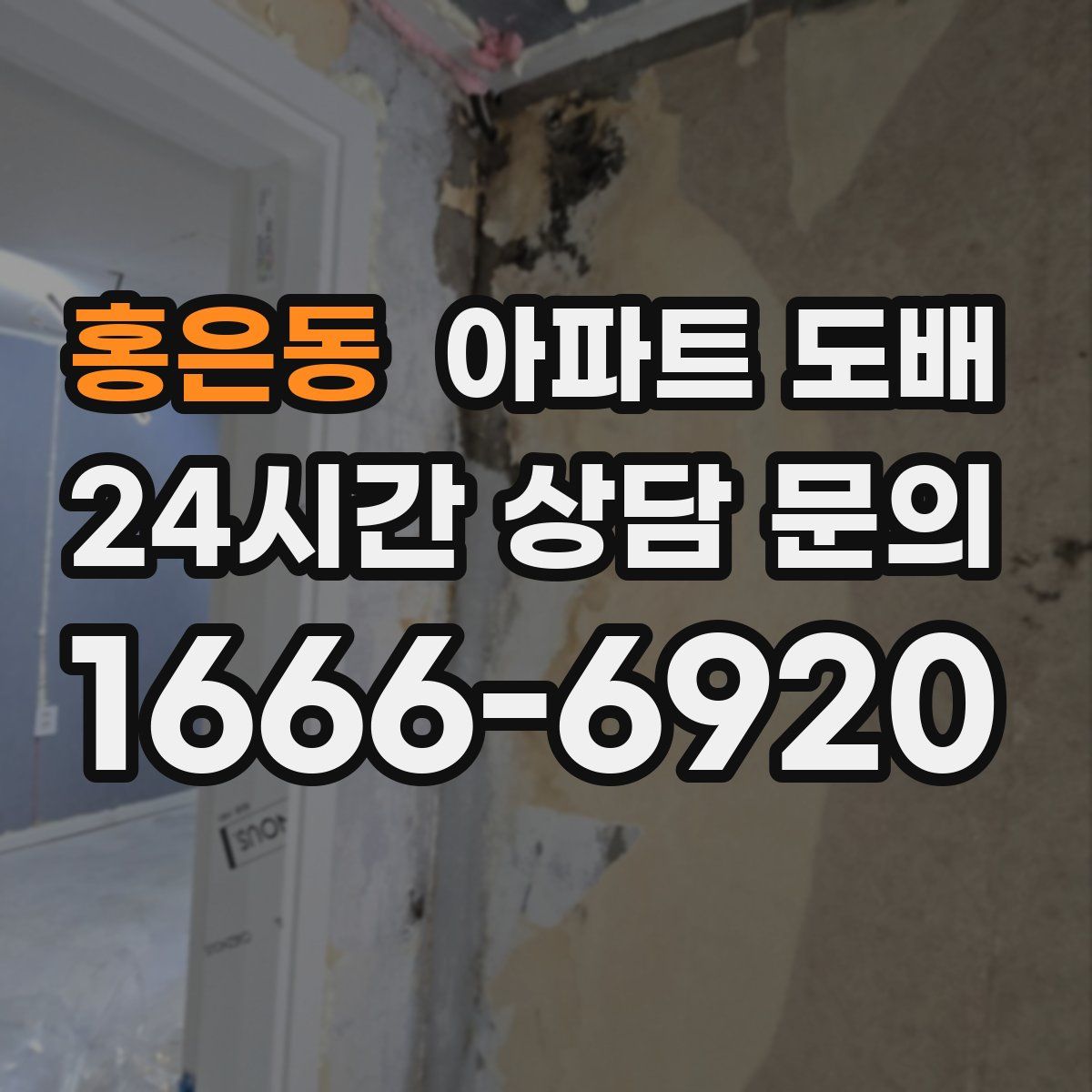 홍은동 아파트 도배