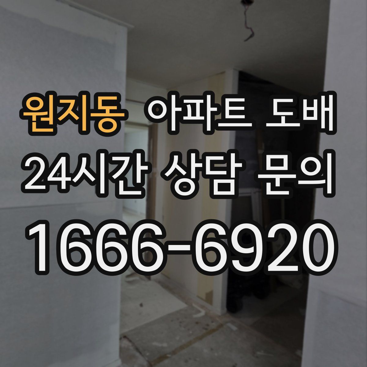 원지동 아파트 도배