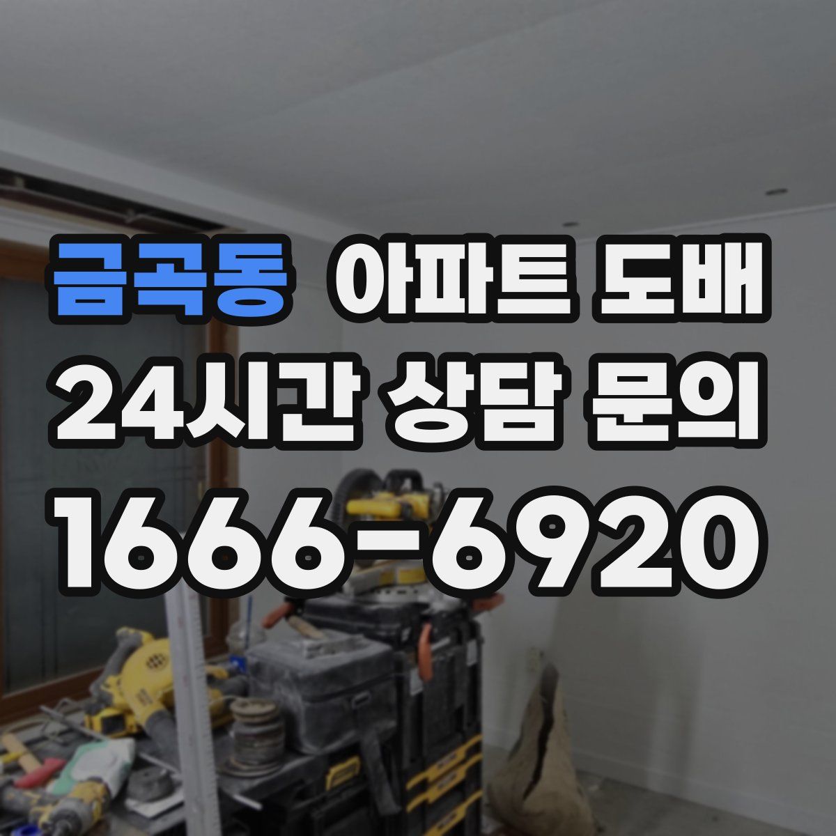 금곡동 아파트 도배