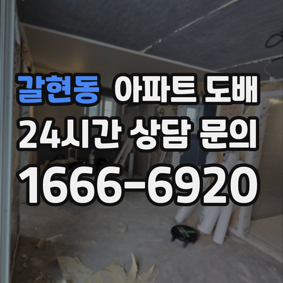 갈현동 아파트 도배