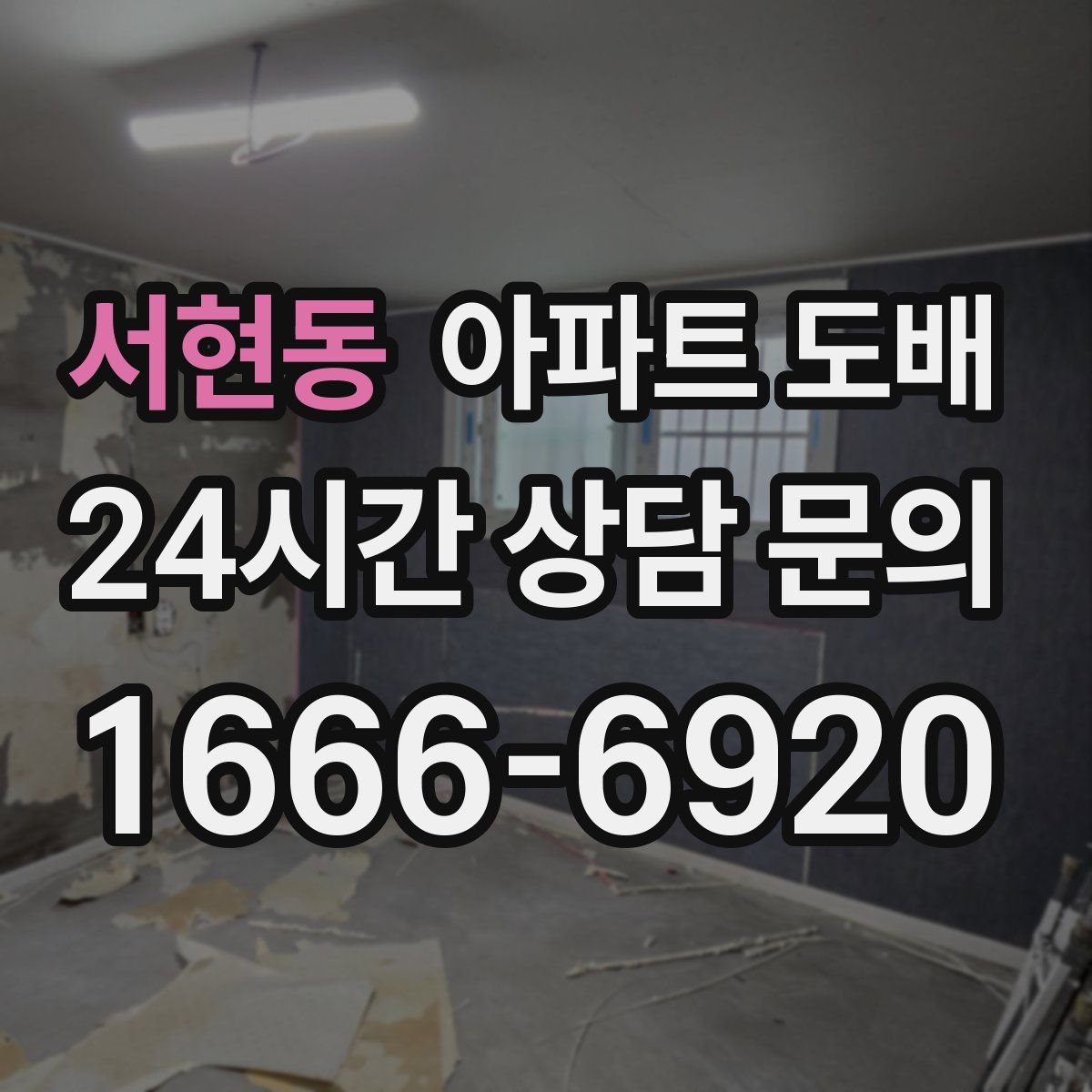 서현동 아파트 도배