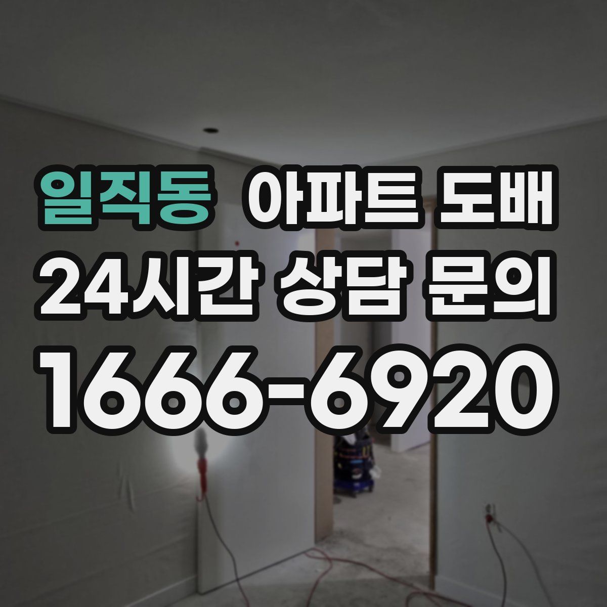 일직동 아파트 도배