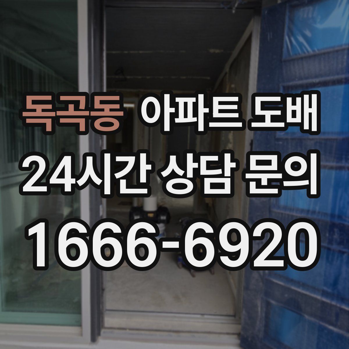 독곡동 아파트 도배
