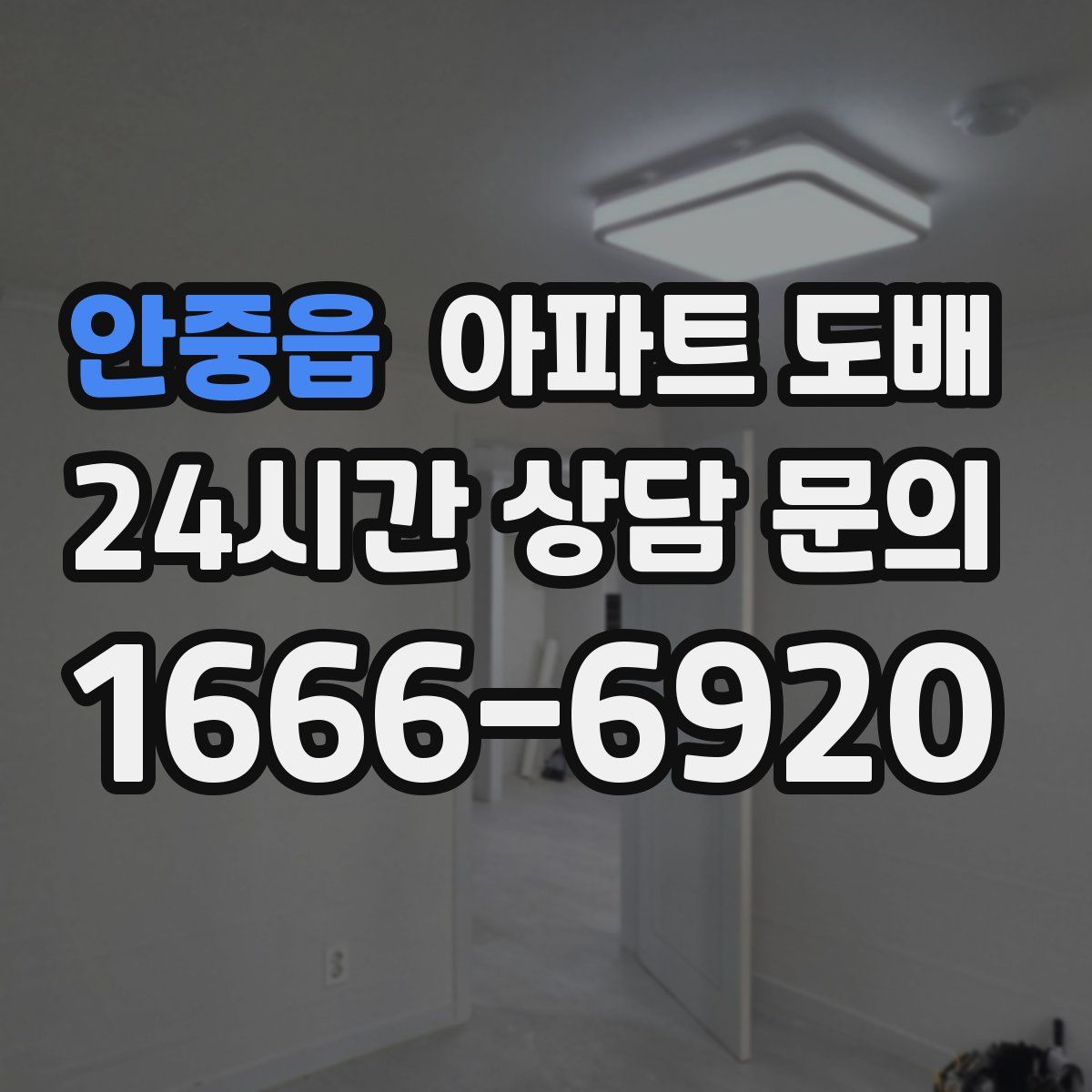 안중읍 아파트 도배