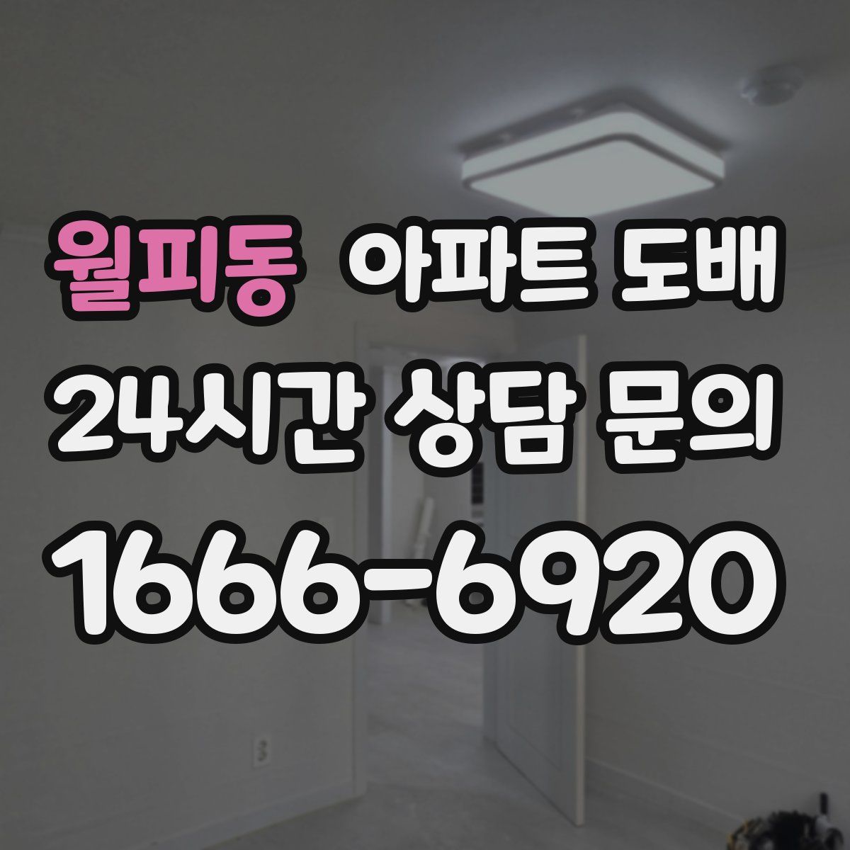 월피동 아파트 도배