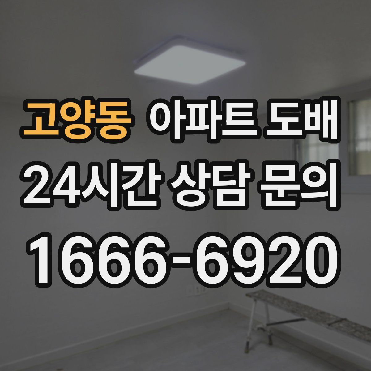 고양동 아파트 도배
