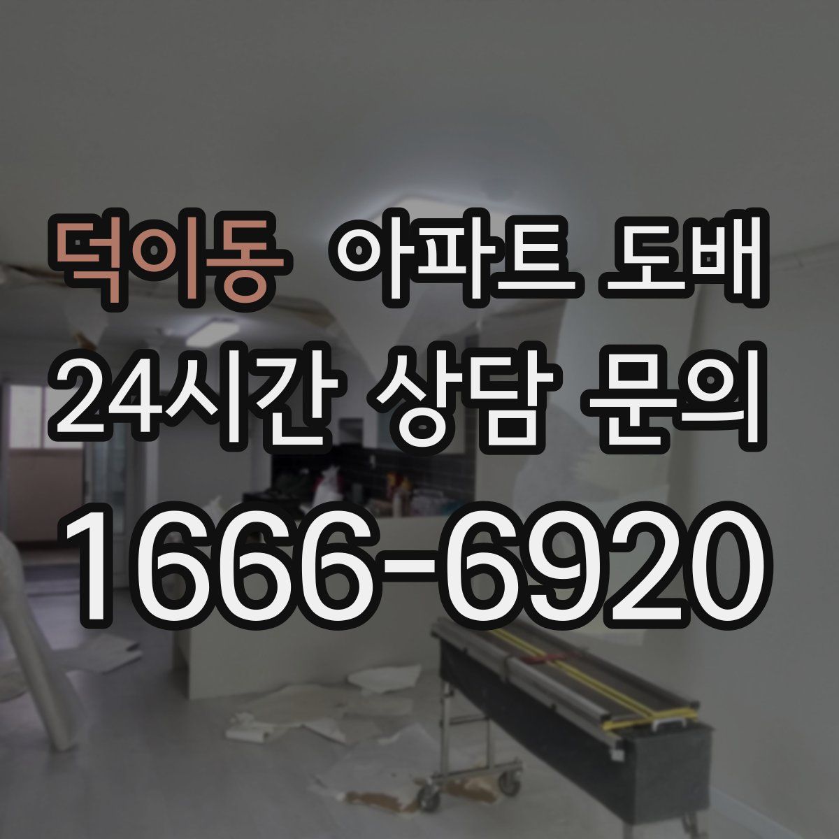 덕이동 아파트 도배