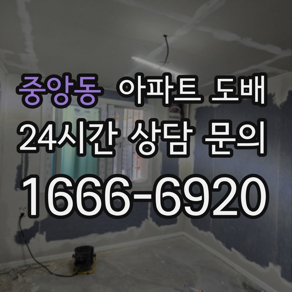 중앙동 아파트 도배 실내 분위기를 바꾸는 색상 선택