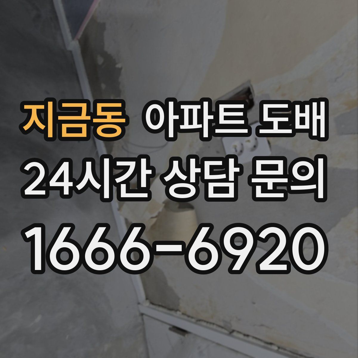지금동 아파트 도배