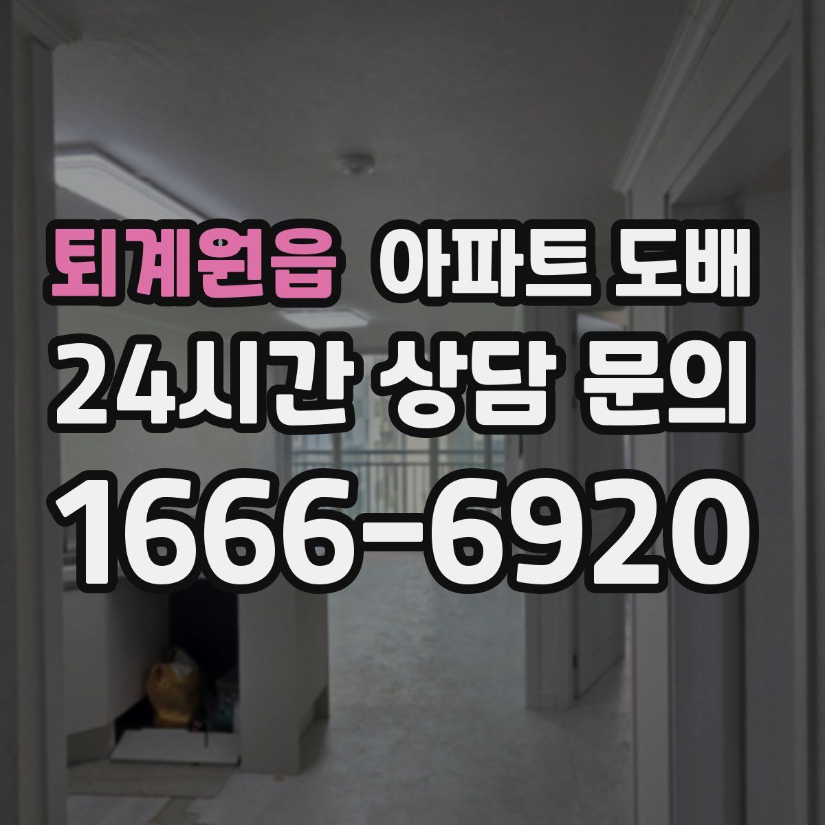 퇴계원읍 아파트 도배