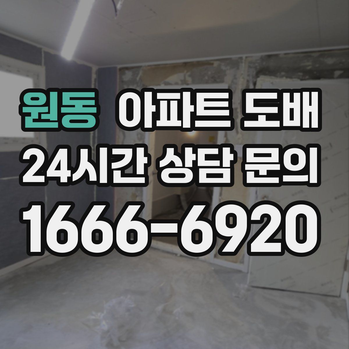원동 아파트 도배