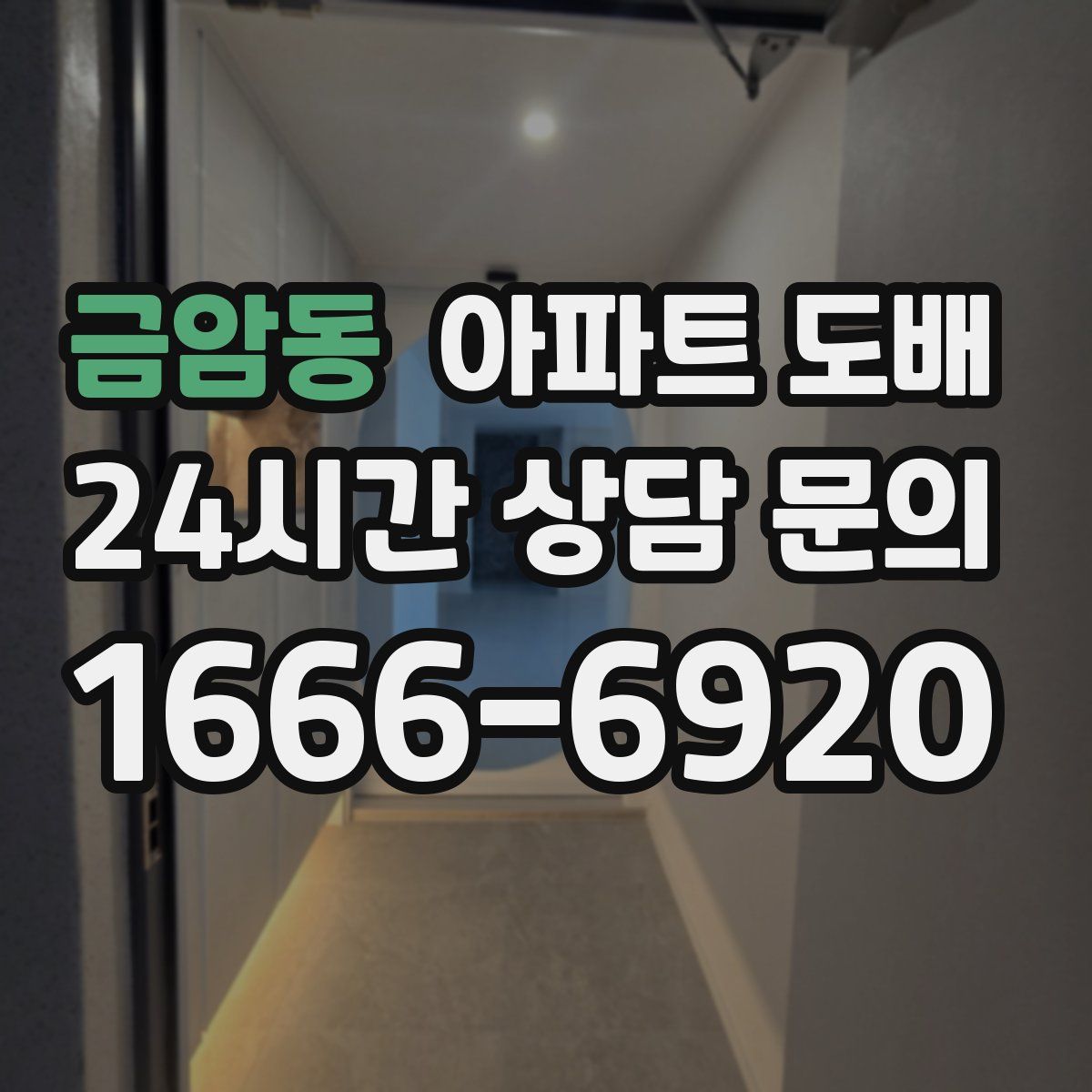 금암동 아파트 도배