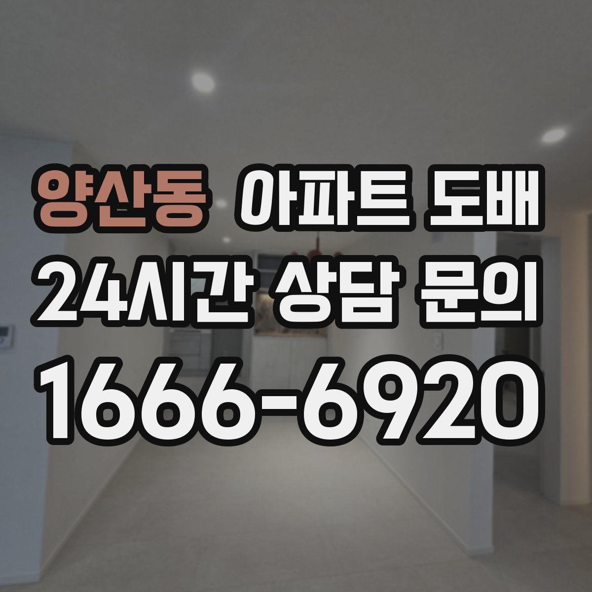 양산동 아파트 도배