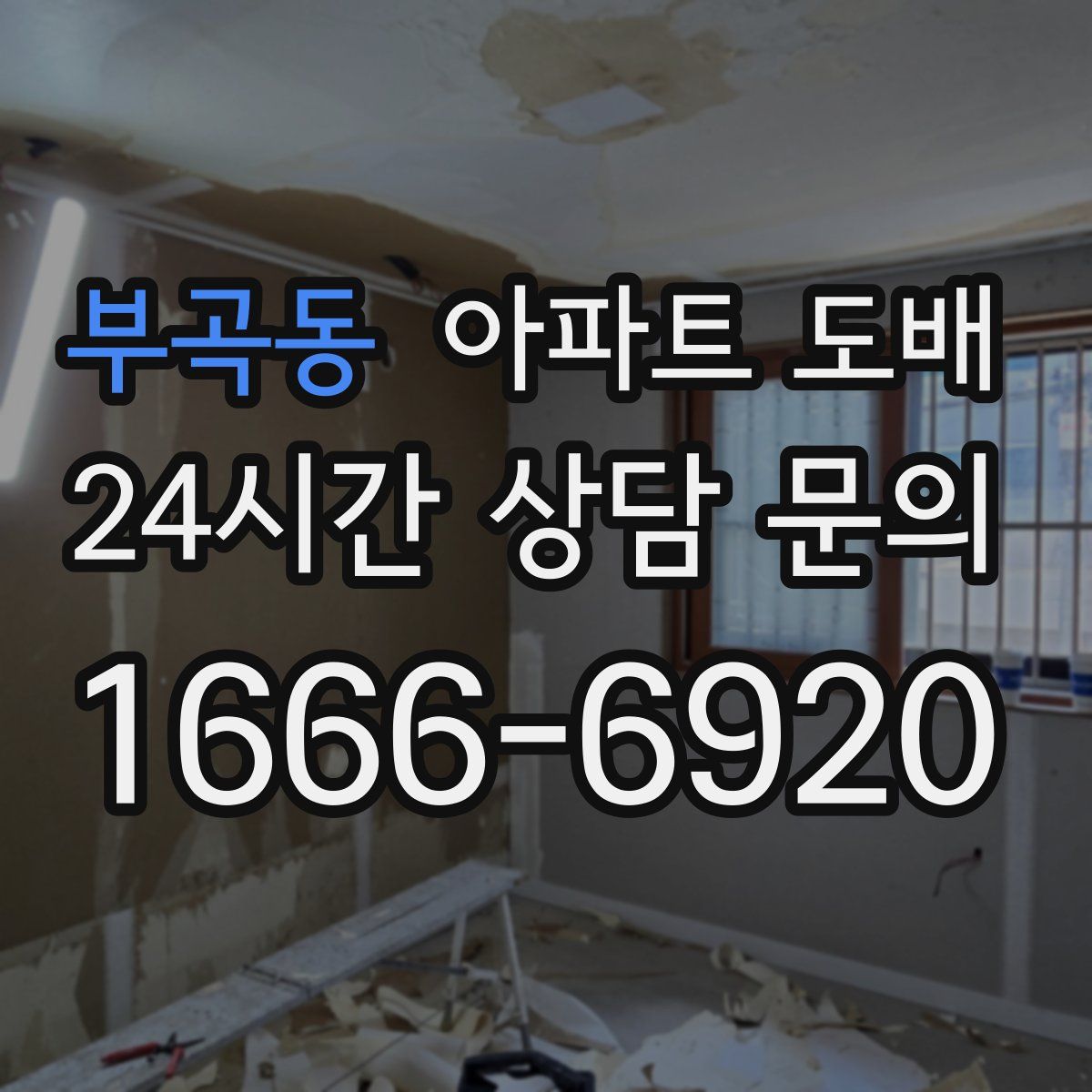 부곡동 아파트 도배