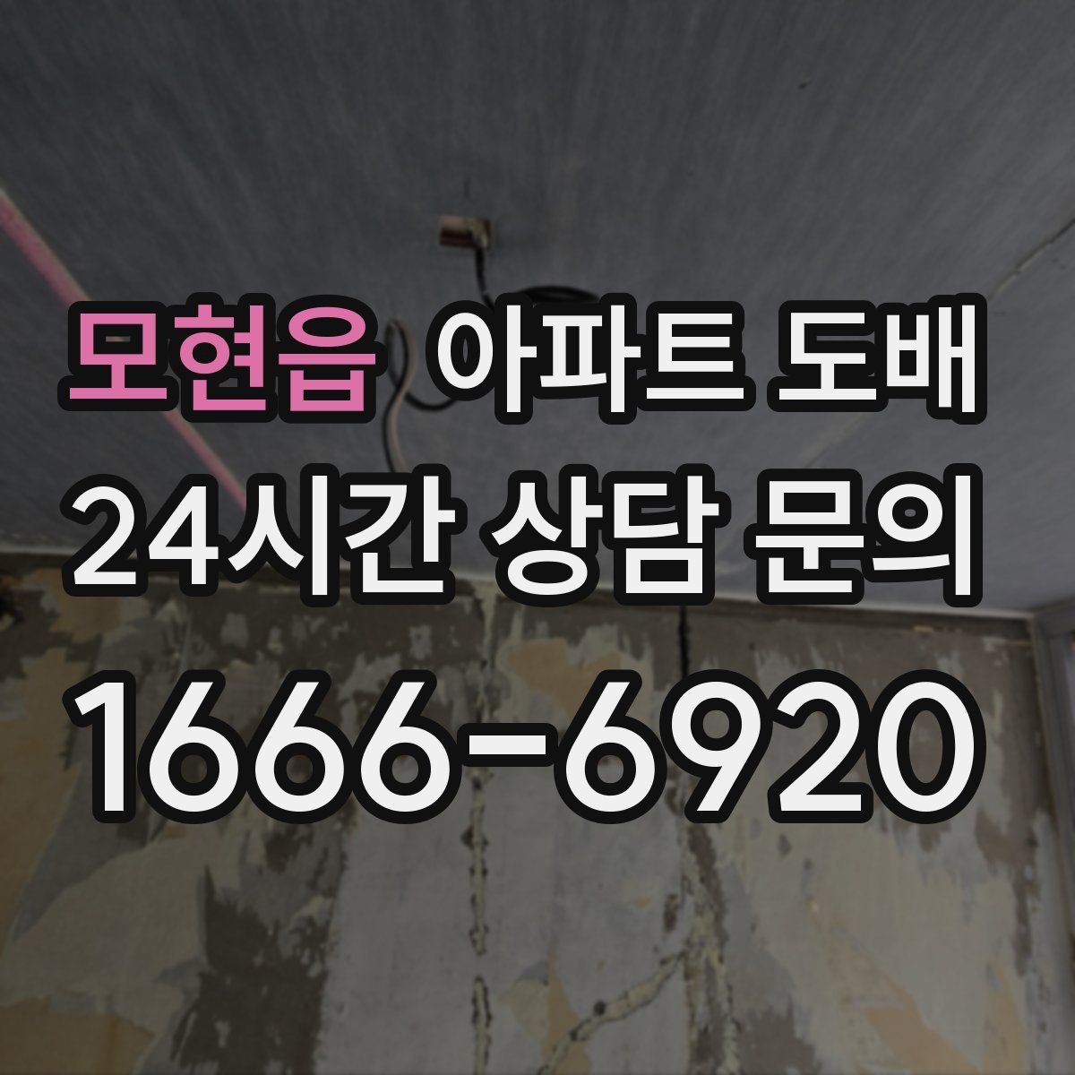 모현읍 아파트 도배