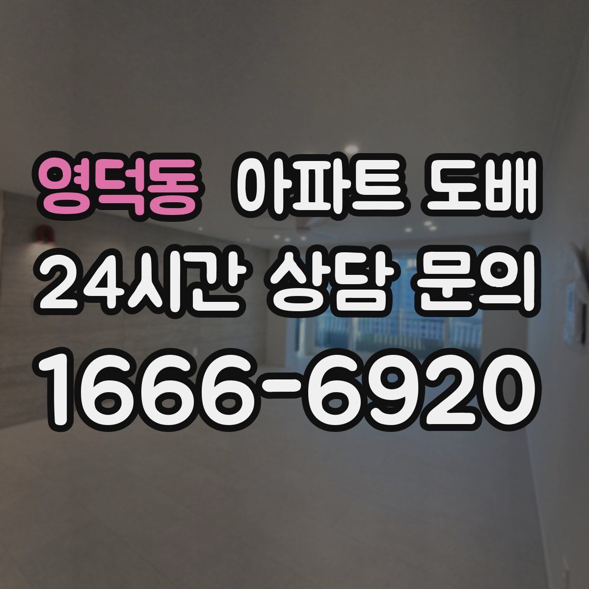 영덕동 아파트 도배