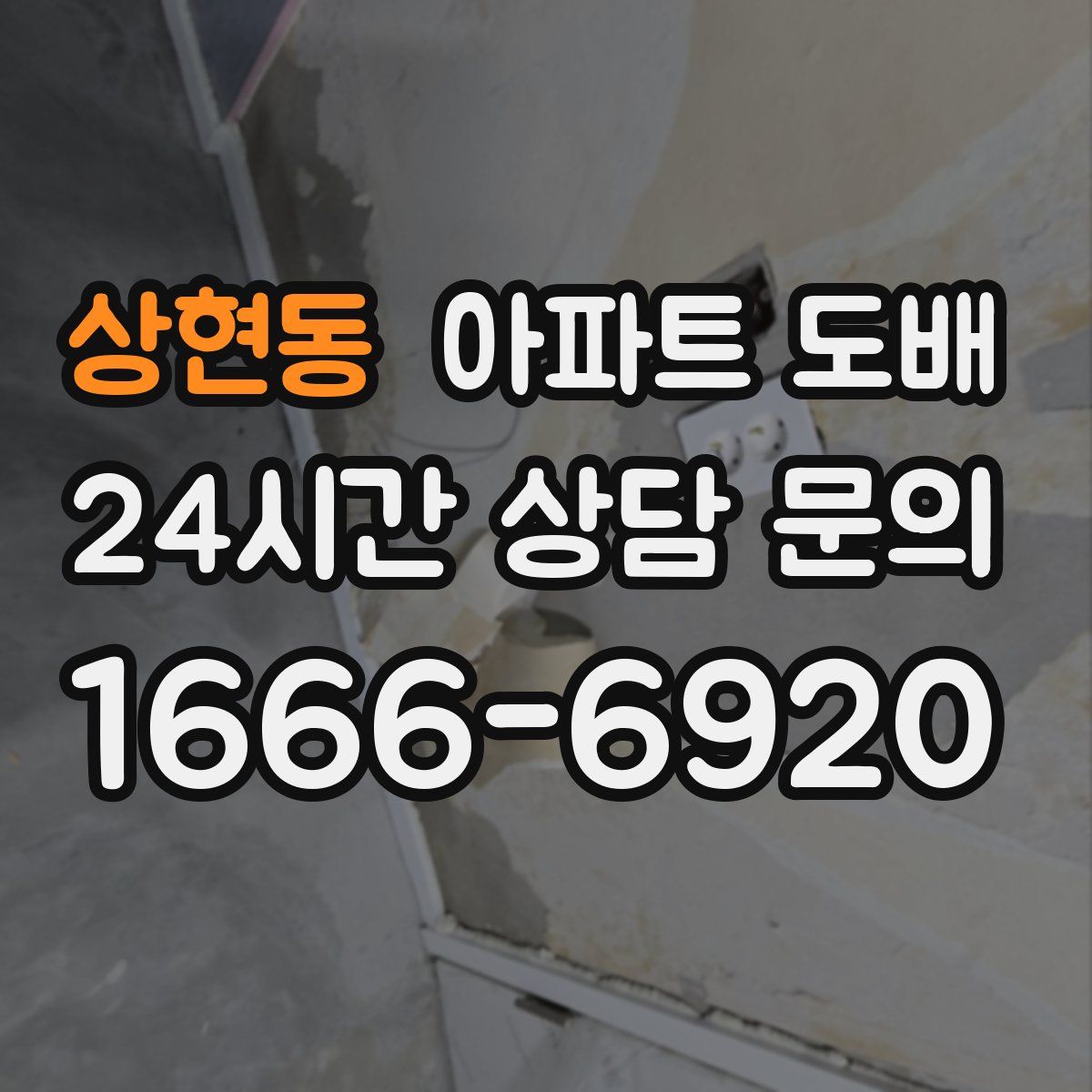 상현동 아파트 도배