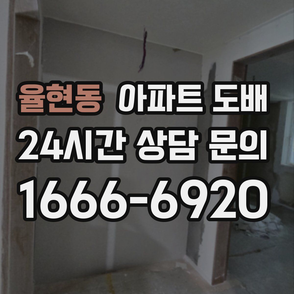 율현동 아파트 도배