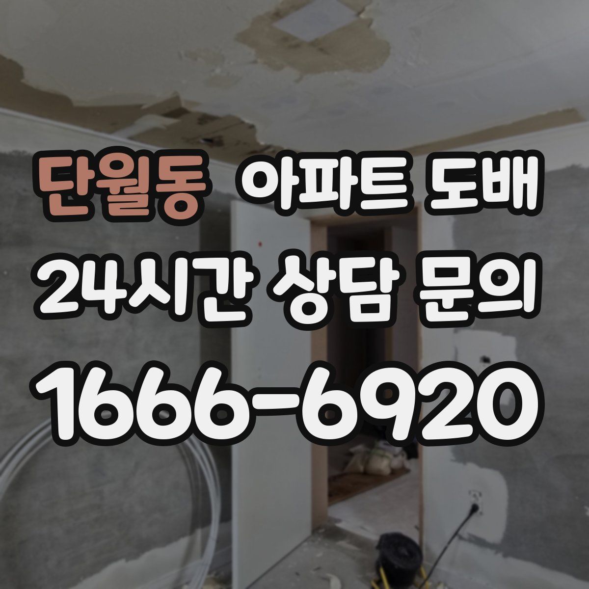 단월동 아파트 도배