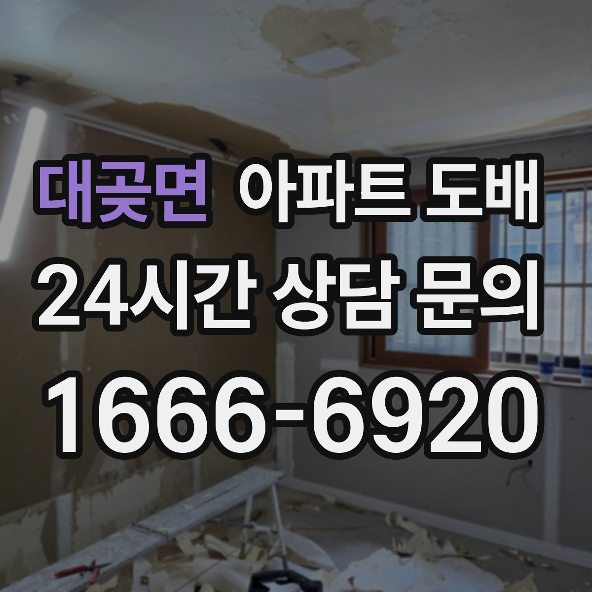 대곶면 아파트 도배