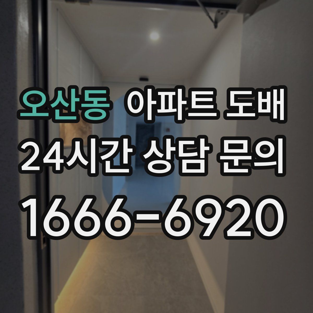 오산동 아파트 도배