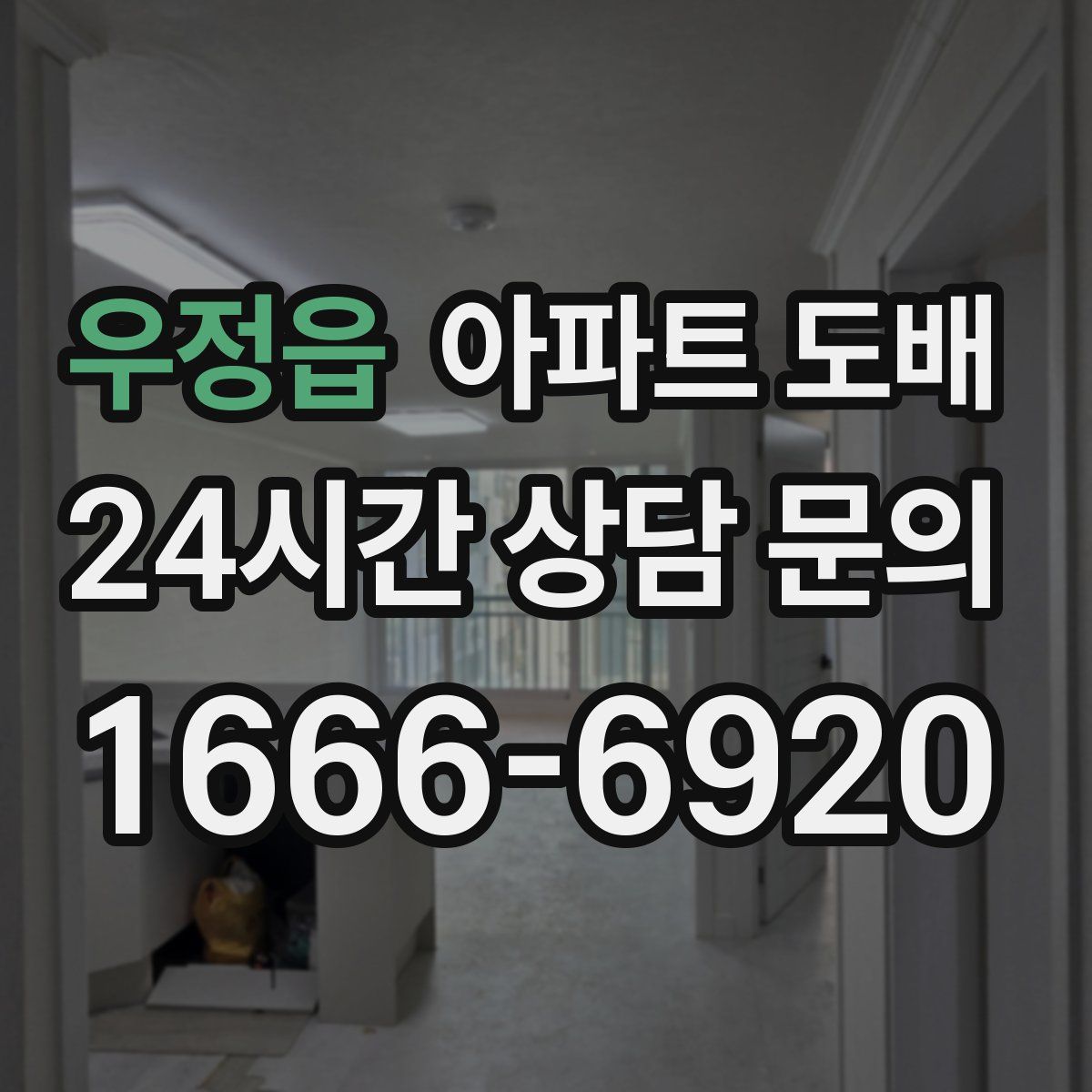 우정읍 아파트 도배