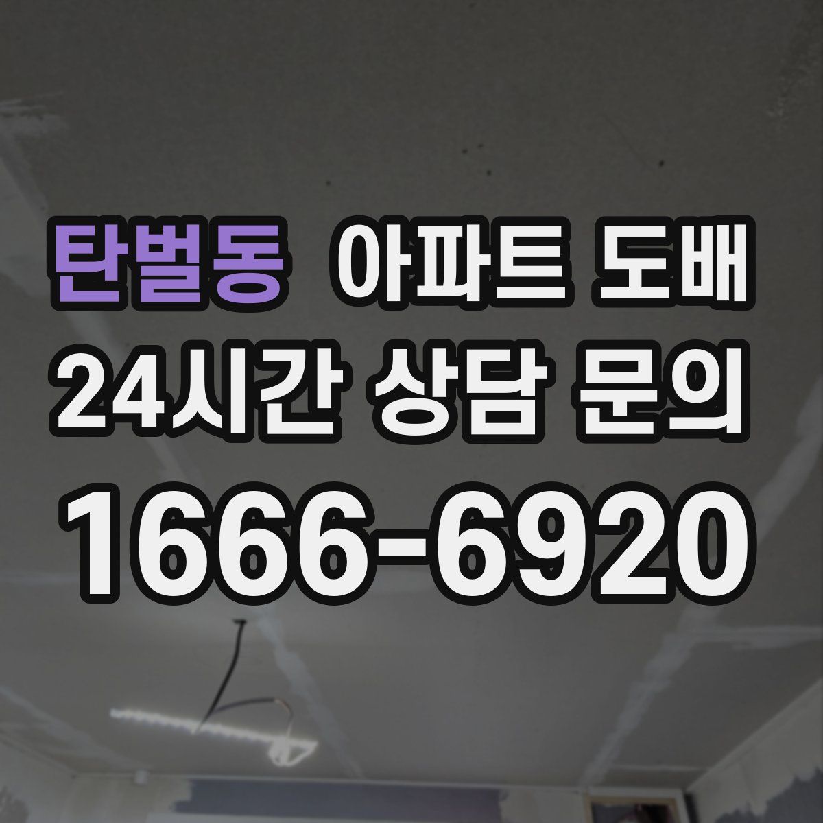 탄벌동 아파트 도배