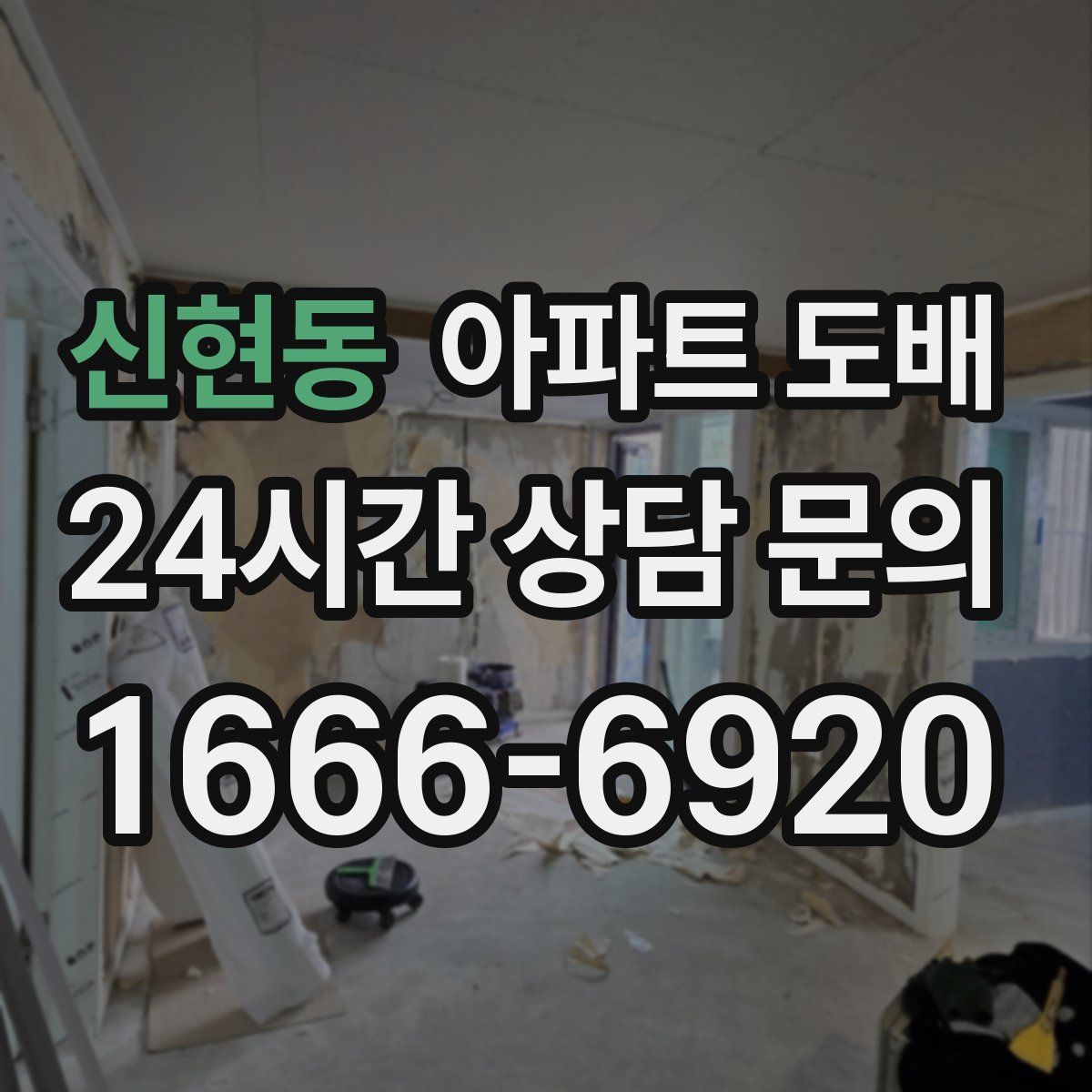 신현동 아파트 도배