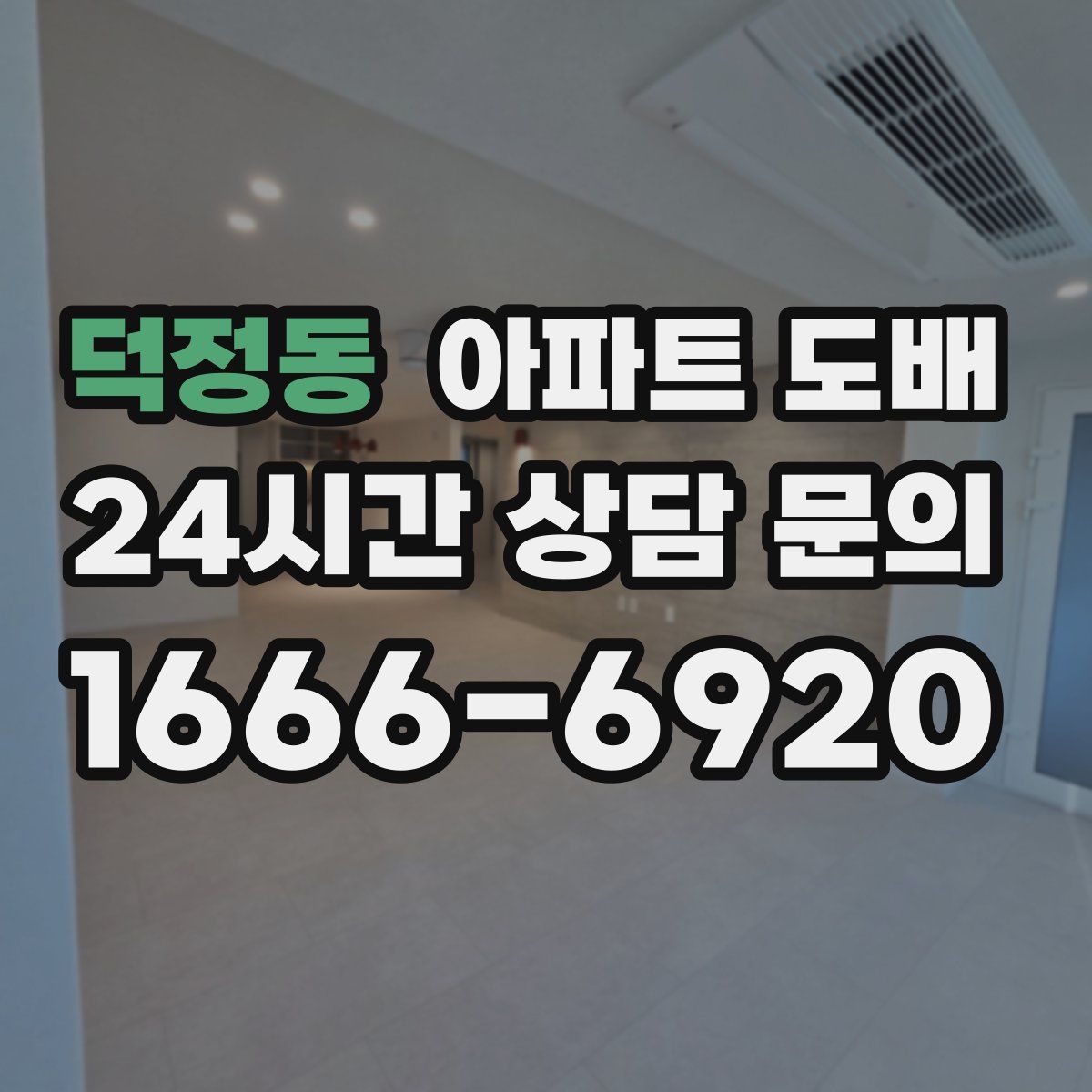 덕정동 아파트 도배
