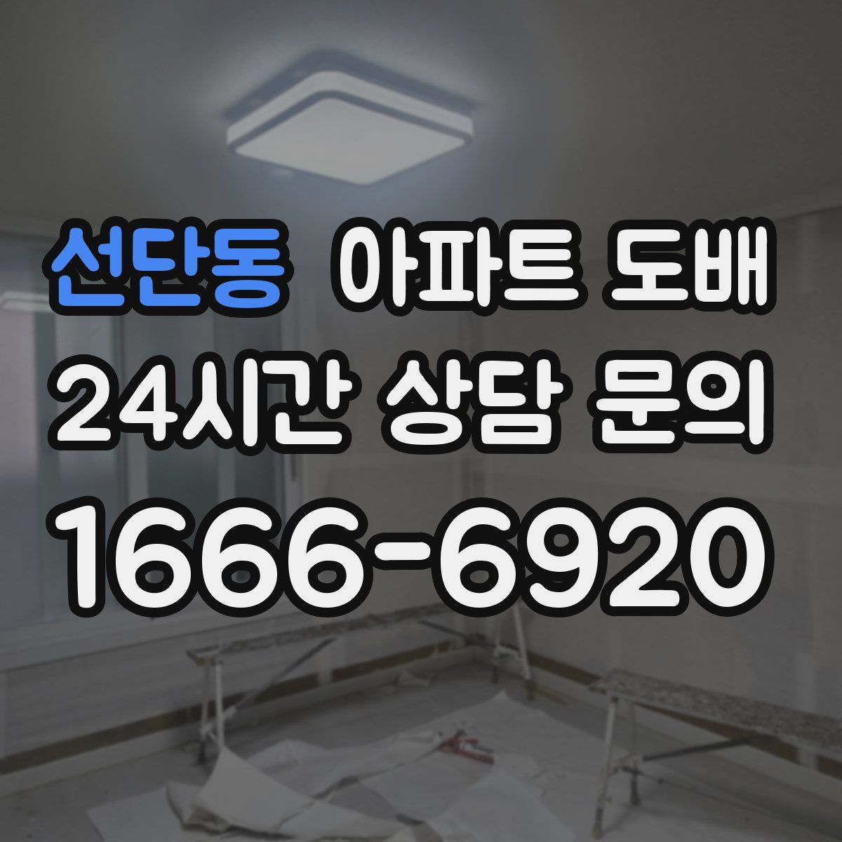 선단동 아파트 도배