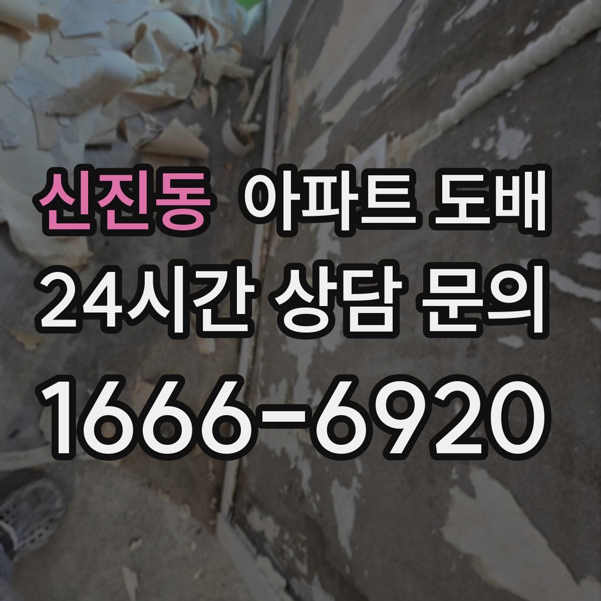 신진동 아파트 도배