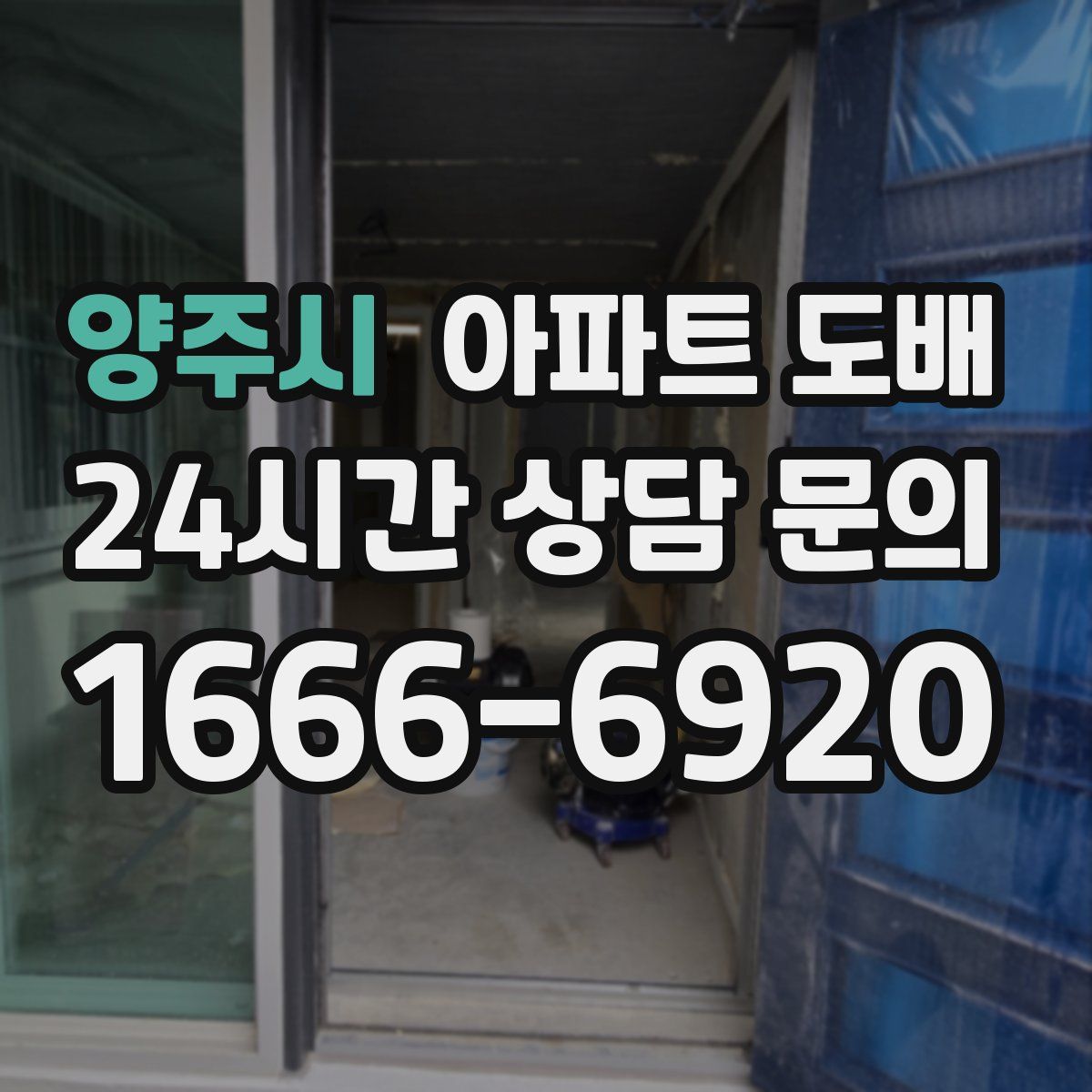 양주시 아파트 도배