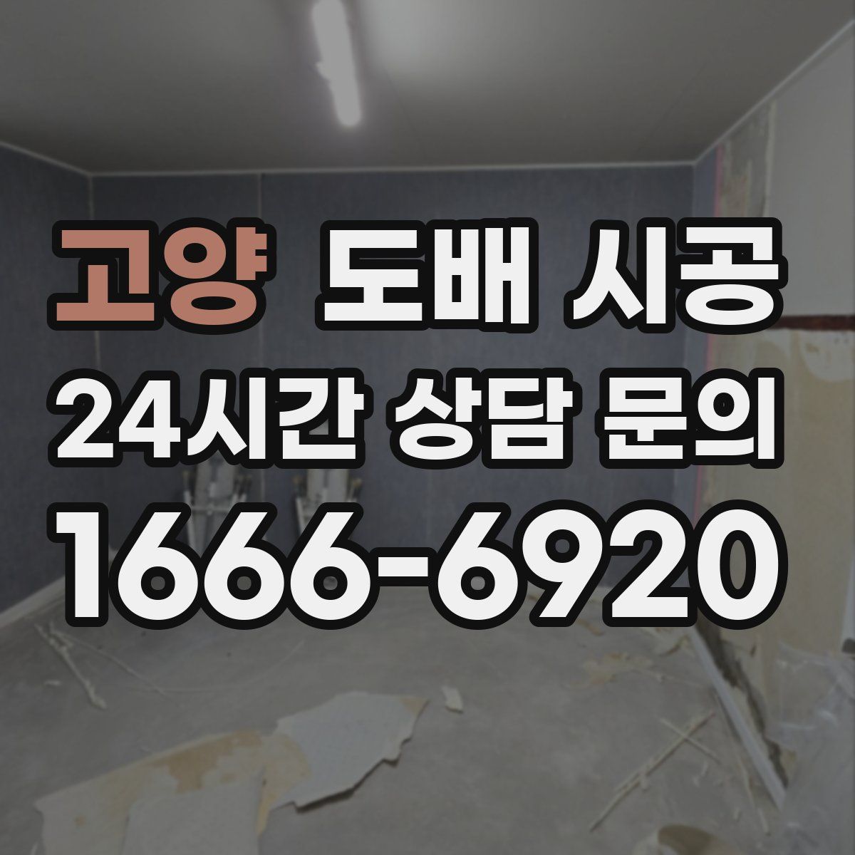 고양 도배 시공