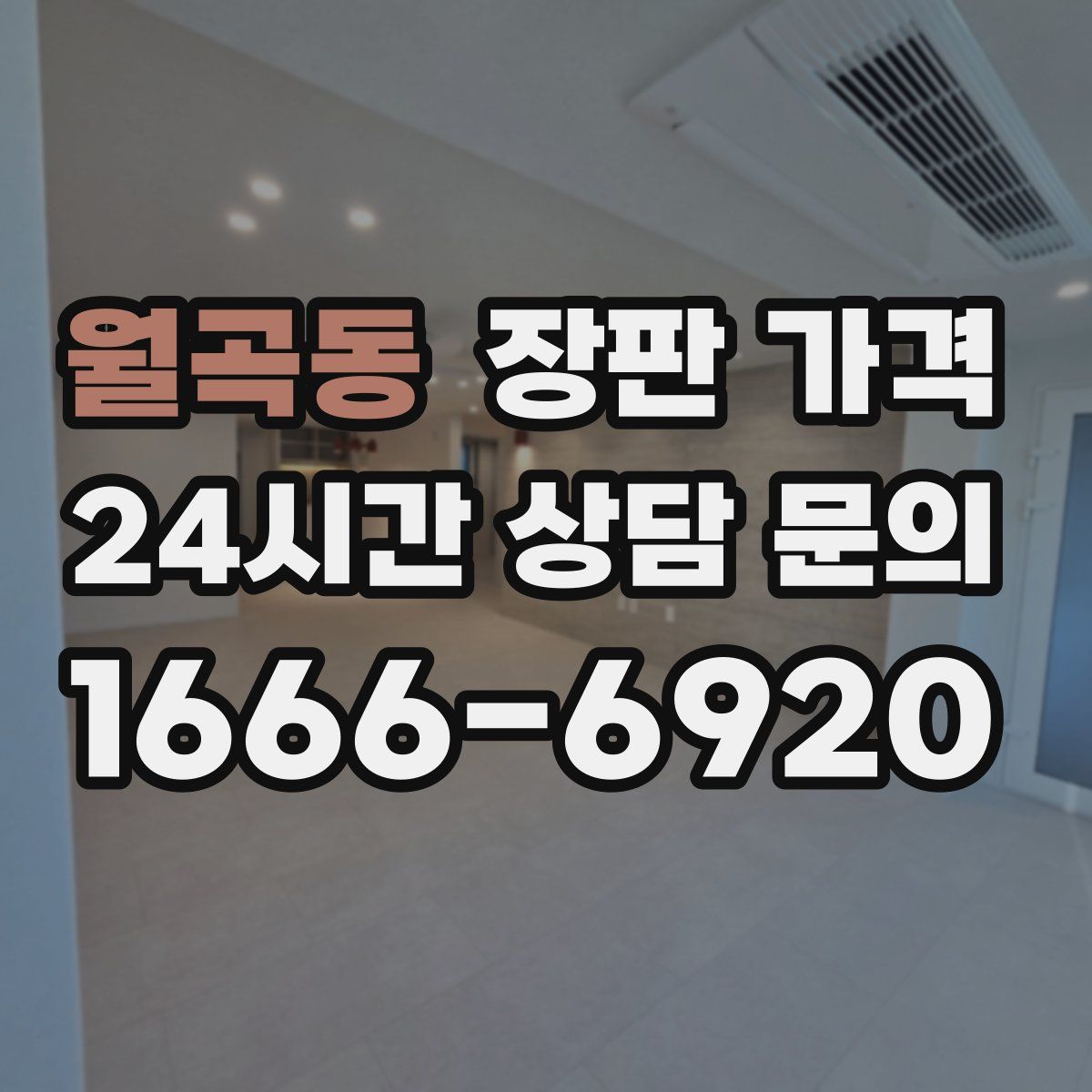 월곡동 장판 가격