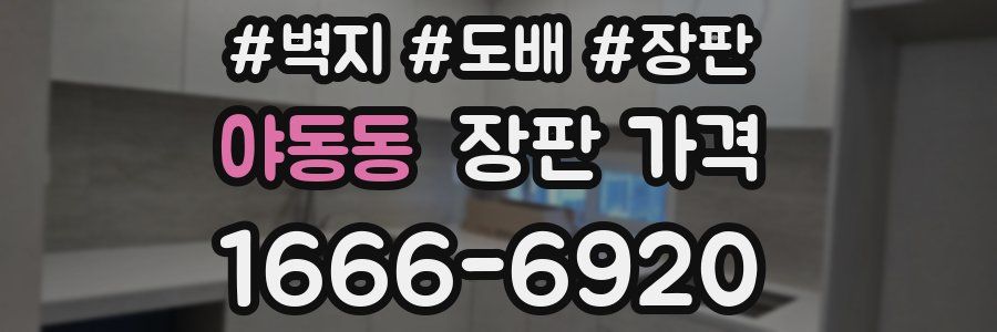 야동동 장판 가격