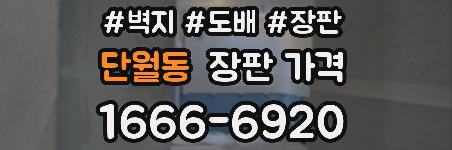 단월동 장판 가격