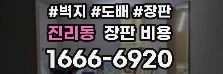 진리동 장판 비용